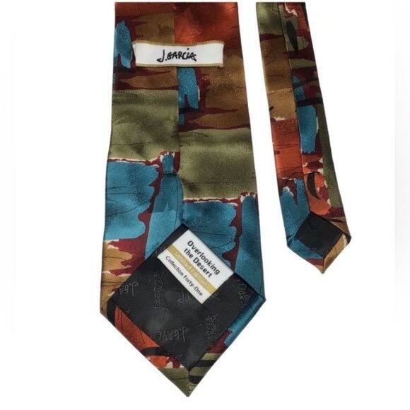 J. Garcia Limited Edition Overlooking the Desert, Collection 41, Silk Necktie - Picture 4 of 5